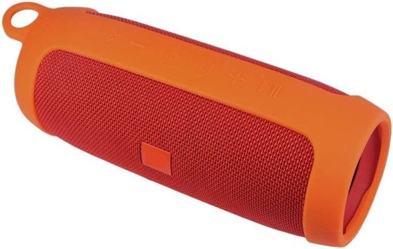 Customized Orange Hollow Bluetooth Speaker Silicone Protective Cover Speaker Collision Protection Kit Accessory
