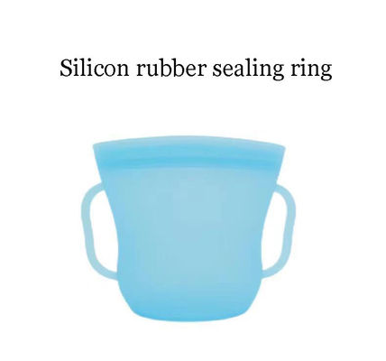 Harmless Durable Silicone Breastmilk Storage Bags , Multipurpose Silicone Snack Pouch